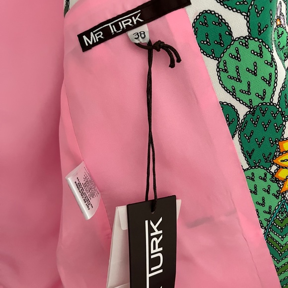 Mr Turk Desert Garden Cactus Mens Blazer Jacket New With Tags 38 - Picture 5 of 16